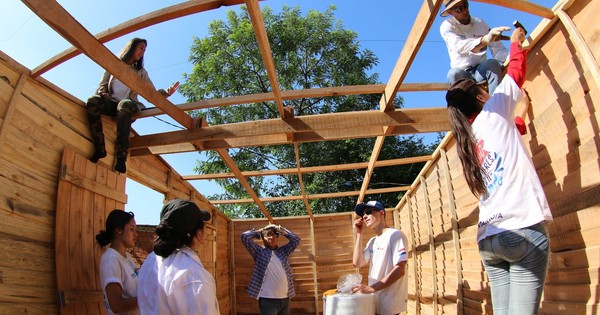 La Nación / Colecta Techo: buscan llegar a 500 vivienda de emergencia para este año