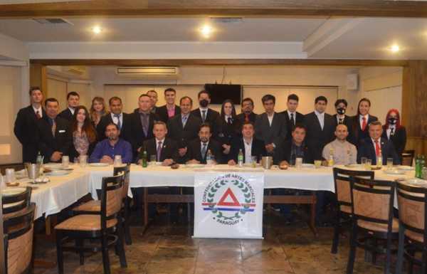 Aniversario de CAMPAR: Dirigentes festejaron los 41 aniversario de la Corporación de Artes Marciales del Paraguay