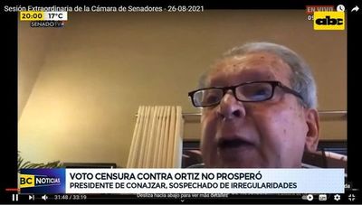 Voto censura contra Ortiz no prosperó - ABC Noticias - ABC Color