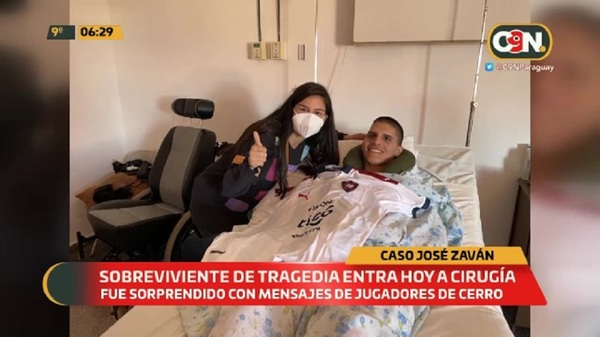 Sobreviviente de tragedia entra hoy a cirugía - C9N