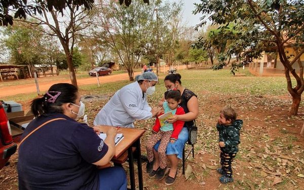Profesionales de USF llevaron atención integral a familias de Ka’arendy Guazú, en Mallorquín – Diario TNPRESS