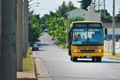 TRASPORTE PÚBLICO HASTA LAS 22 HS DESDE EL LUNES 30 DE AGOSTO