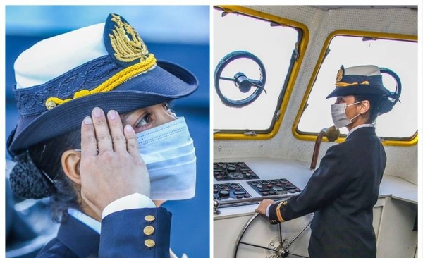 Diario HOY | Por primera vez una mujer comandante estará al mando de un buque en Paraguay