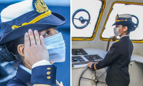 Por primera vez estará al mando de un buque de la Armada Paraguaya una mujer comandante - OviedoPress
