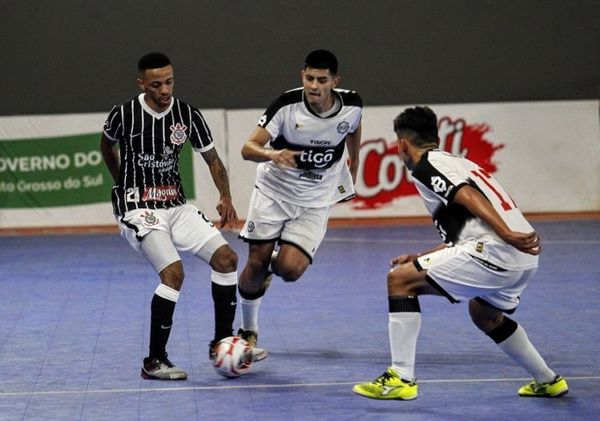 Olimpia vuelve con la bolsa llena, tras caer ante Corinthians por 8 a 0 en Mundial Fútsal sub-21