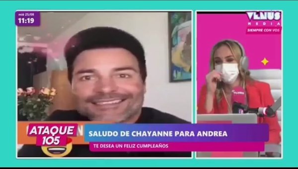 Crónica / [VIDEO] ¡Chayanne le dio un alegrón a conductora de radio!