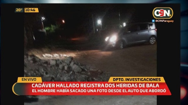 Cadáver hallado registra dos heridas - C9N
