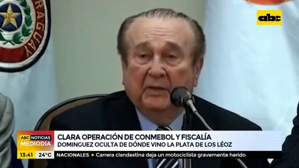 Alejandro Domínguez ocultó de dónde vino la plata de los Leoz - ABC Noticias - ABC Color