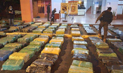Coronel Bogado: Queman 14 toneladas de marihuana incautada - OviedoPress