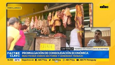 Promulgan ley de consolidación económica - Factor Clave - ABC Color
