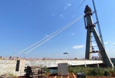 Puente de la Integración registra 67% de avance, a un año de su conclusión - ABC en el Este - ABC Color