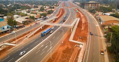 La Nación / Duplicación de la Ruta PY02: habilitarán al tráfico primera fase de la travesía de Caaguazú, tramo 5.2