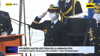 Mujeres hacen historia en la Armada Paraguaya - ABC Noticias - ABC Color
