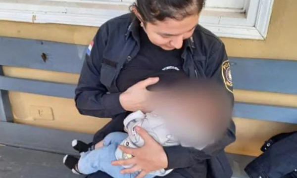 San Lorenzo: Una policía amamantó al bebé de una aprehendida - OviedoPress