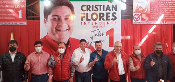 CRISTIAN FLORES SE SUMA A LA PUJA POR LA INTENDENCIA DE CAMBYRETÁ