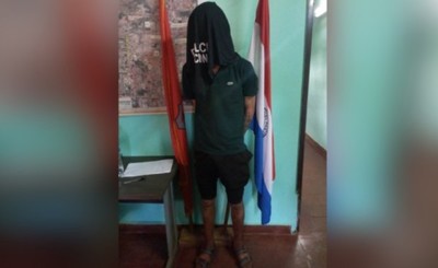 Intentó impedir su captura encerrándose en un automóvil