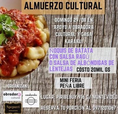 Almuerzo cultural solidario - Nacionales - ABC Color