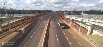 Habilitan nuevo tramo de duplicación de la Ruta PY02
