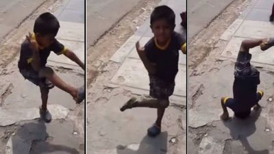 "Eso Tilín, vaya Tilín", el video del niño bailando que es furor en redes