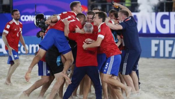 Rusia logra su tercer título mundial en fútbol de playa