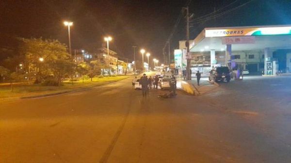 Fatal accidente en avenida céntrica de Encarnación