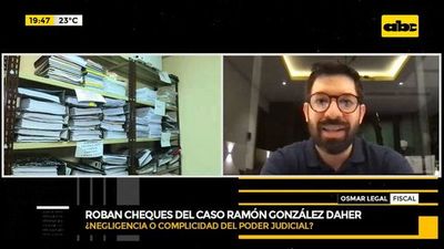 Roban cheques del caso Ramón González Daher - ABC Noticias - ABC Color