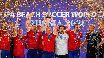 Rusia es tricampeón de fútbol de playa