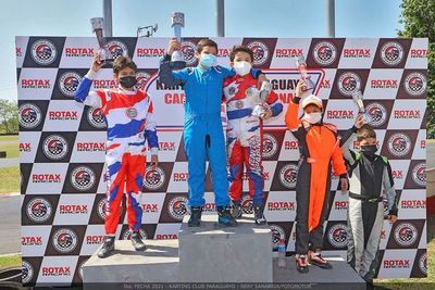 Buenas carreras en el retorno del karting - Automovilismo - ABC Color