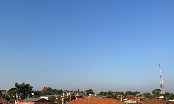 Clima caluroso para este lunes en Coronel Oviedo - OviedoPress