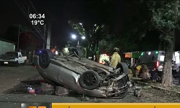 Joven muere en accidente de tránsito en Villa Elisa | Telefuturo