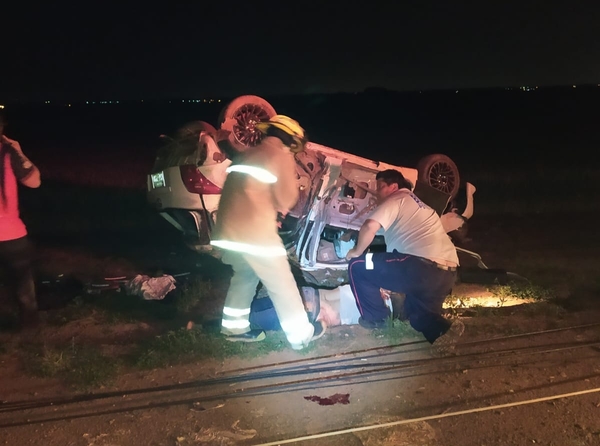 Accidente de tránsito deja dos fallecidos en Presidente Franco