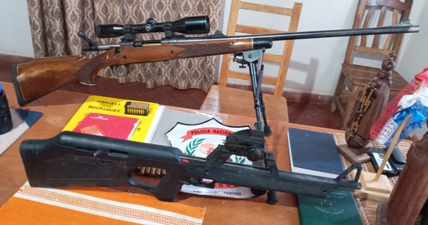 La Nación / Incautan armas de guerra durante control de rutina en Limpio
