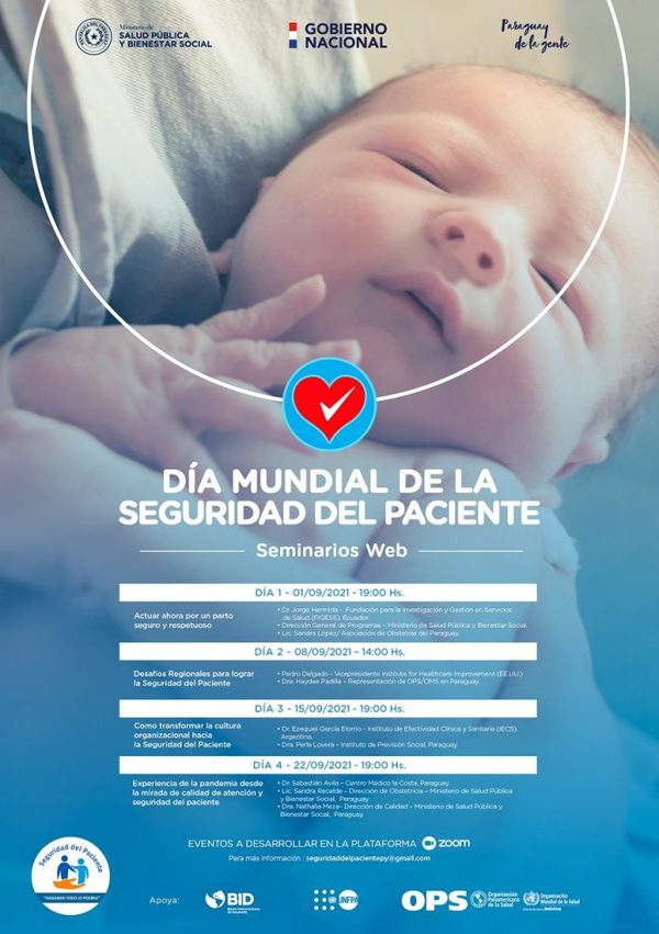 Invitan a profesionales de la salud a seminarios