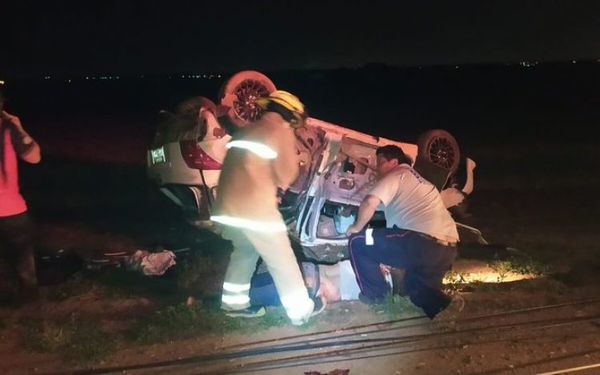 Accidente de tránsito deja dos muertos y un herido en Presidente Franco