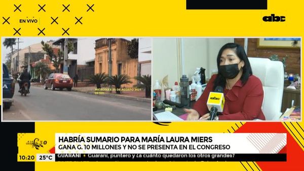 Abrirán sumario para supuesta funcionaria “planillera” del Congreso - A la gran 730 - ABC Color