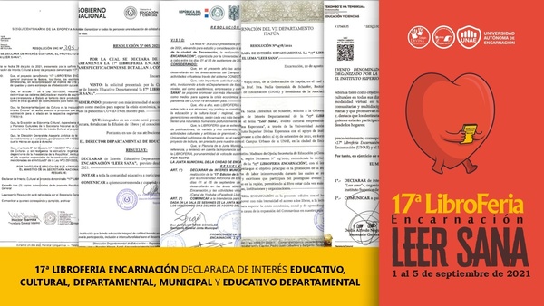 LIBROFERIA ENCARNACIÓN: ¡FALTAN DOS DÍAS PARA LA FIESTA LITERARIA MÁS IMPORTANTE DEL AÑO!