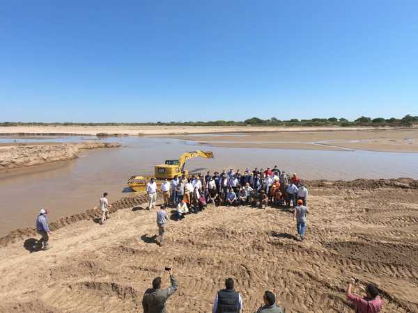 Festejan los 2 años de ingreso ininterrumpido de las aguas del Pilcomayo al territorio paraguayo