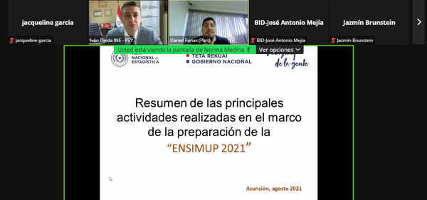 INE presentó informe sobre preparativos de encuesta sobre situación de la mujer | .::Agencia IP::.