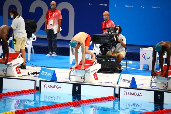 Juegos Paralímpicos: Rodrigo Hermosa gana su heat e impone nuevo récord