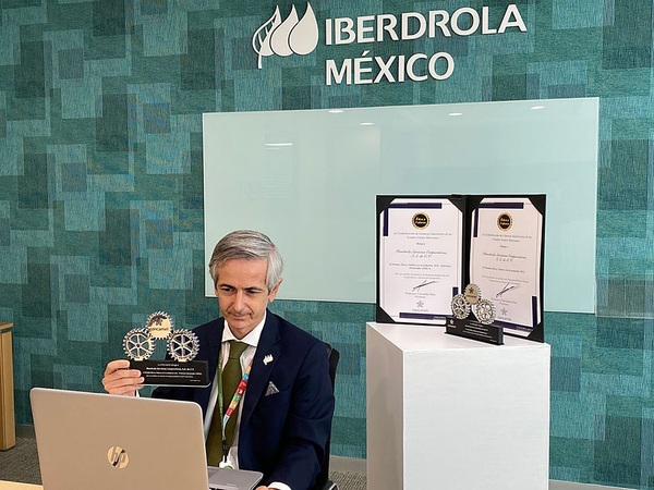 Los industriales mexicanos premian a Iberdrola por su ética y valores - MarketData