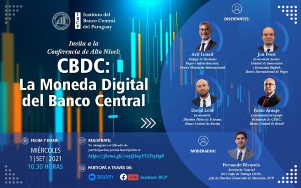 BCP realizará la conferencia virtual “CBDC: La Moneda Digital del Banco Central”