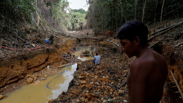 La minería ilegal aumentó en diez años casi 500 % en las tierras indígenas de Brasil, según estudio | Ñanduti