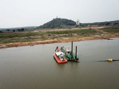 Contratista del MOPC inició la construcción de pilotes en la futura Costanera Sur - Nacionales - ABC Color
