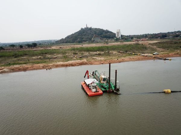 Contratista del MOPC inició la construcción de pilotes en la futura Costanera Sur - Nacionales - ABC Color