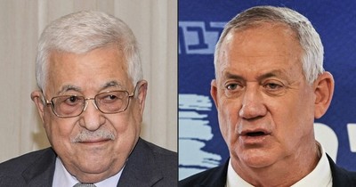 La Nación / Líder palestino y ministro de Defensa de Israel se reunieron sorpresivamente