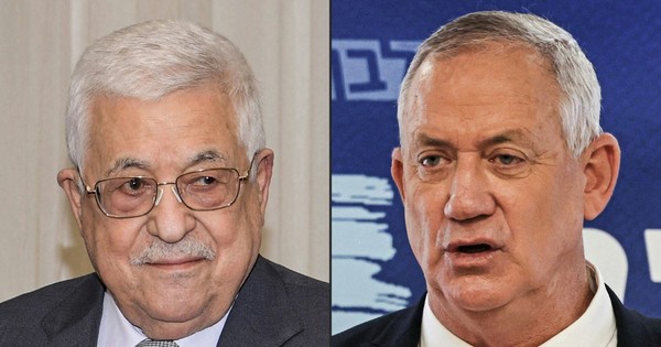 La Nación / Líder palestino y ministro de Defensa de Israel se reunieron sorpresivamente