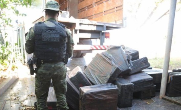 Incautan cigarrillos contrabandeados desde Paraguay