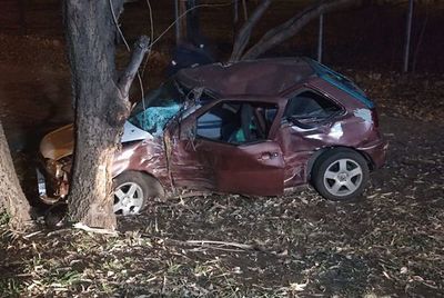 Insólito accidente sobre autopista Silvio Pettirossi - Nacionales - ABC Color