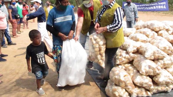 Fundación taiwanesa entregó víveres a familias del Chaco