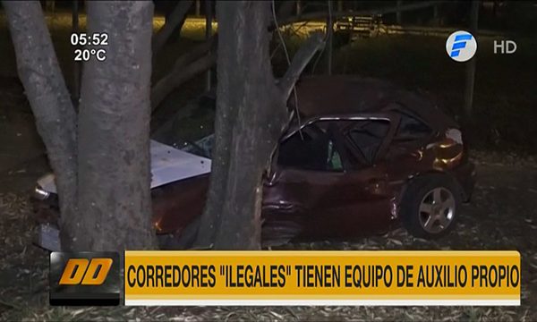 Corredores ''ilegales'' con equipo de auxilio propio | Telefuturo